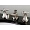 Kingston Brass KS4468BEX Essex 8" Widespread Bathroom Faucet, Brushed Nickel KS4468BEX - alternate 2